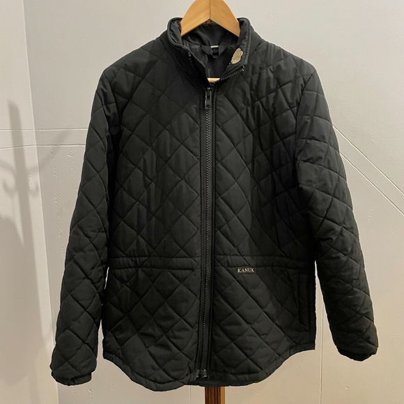 Kanuk women coat / Black / Size 3 / urban wear / quilted look - Picture 1 of 10